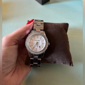 Michael Kors Madison Crystallized MK5401 Mother-Of-Pearl